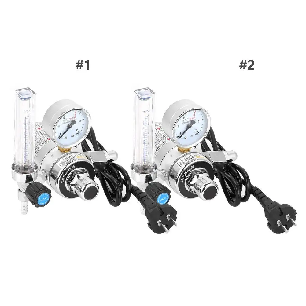 

Редуктор давления диоксида углерода, регулятор давления CO2 для сварочных работ, прочный регулятор давления диоксида углерода из нержавеюще...