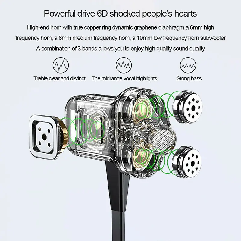 Спортивные наушники с двумя аккумуляторами Bluetooth 5 0 Беспроводные стереонаушники