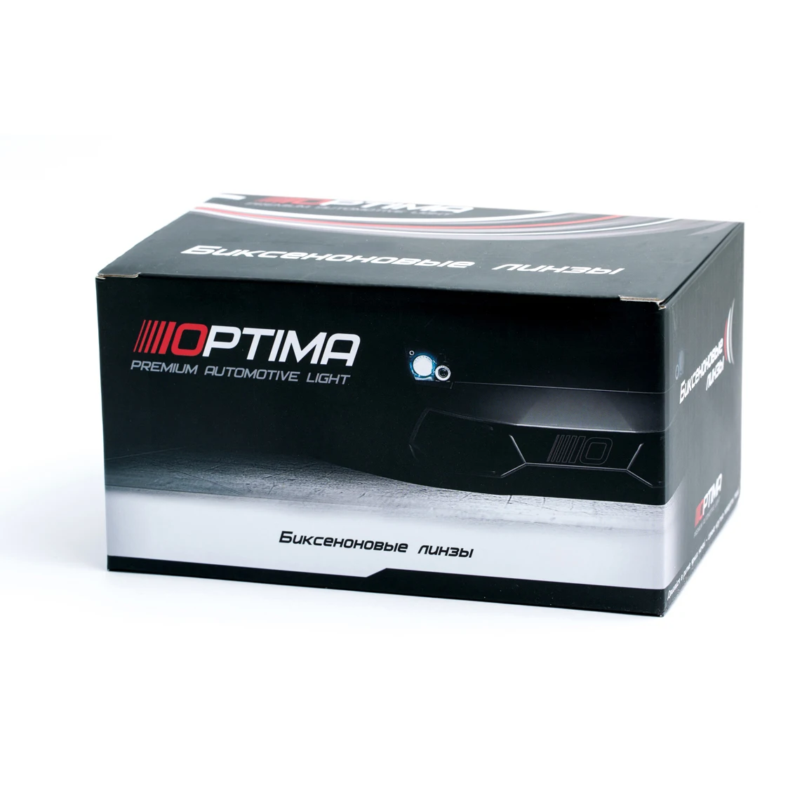 Биксеноновая линза Optima MICRO ROUND 2.0 дюйма под лампу Н1 бленда круглая-R арт: LENS-2.0-R |