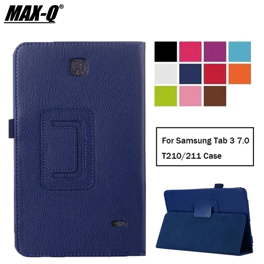 Оригинальный Бизнес ультра тонкий из искусственной кожи чехол для Samsung Galaxy Tab 3 7 0