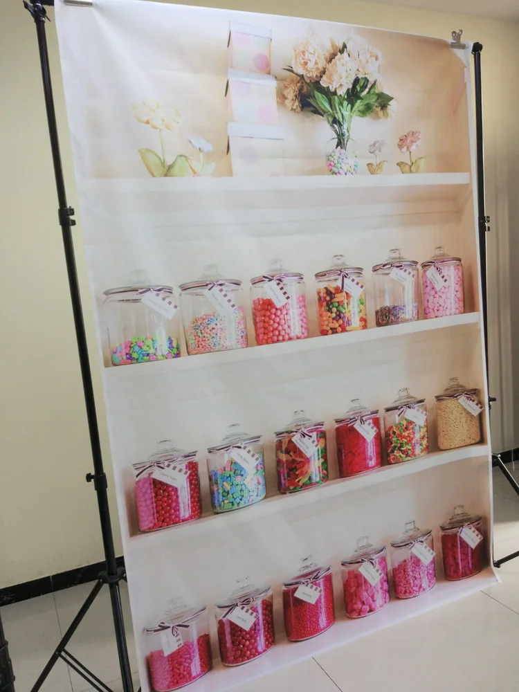 Фон для студийной фотосъемки с изображением кондитерских изделий | Электроника