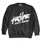 Толстовка мужская с капюшоном, тонкая хлопковая кофта в стиле хаджим, Мияги, Энди, панда, Русская рубашка в стиле хип-хоп, для мальчиков, весна