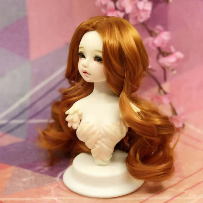 Allaosify 1/3 1/4 1/6 1/8 BJD волос мульти Цвет SD кукла парик|Куклы| |