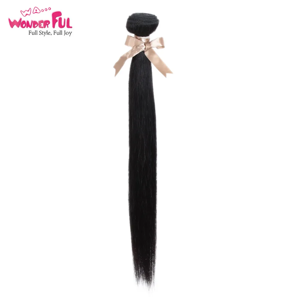3/4 Bundles Indian Hair Remy Straight Hair Human Hair Bundles Straight Hair Extensions Natural Color Free Fast Shipping