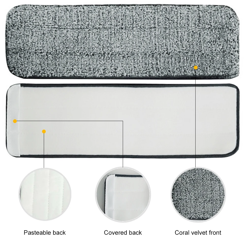 4/6/10 шт. Спрей Швабра для пола с многоразовыми прокладками из микрофибры дома