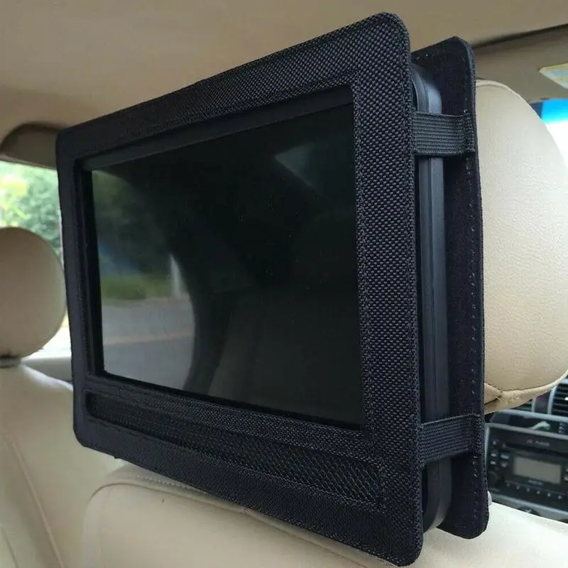 Универсальная сумка для головной опоры автомобиля с держателем DVD, защитным хранением для чехла планшета iPad E4O1.