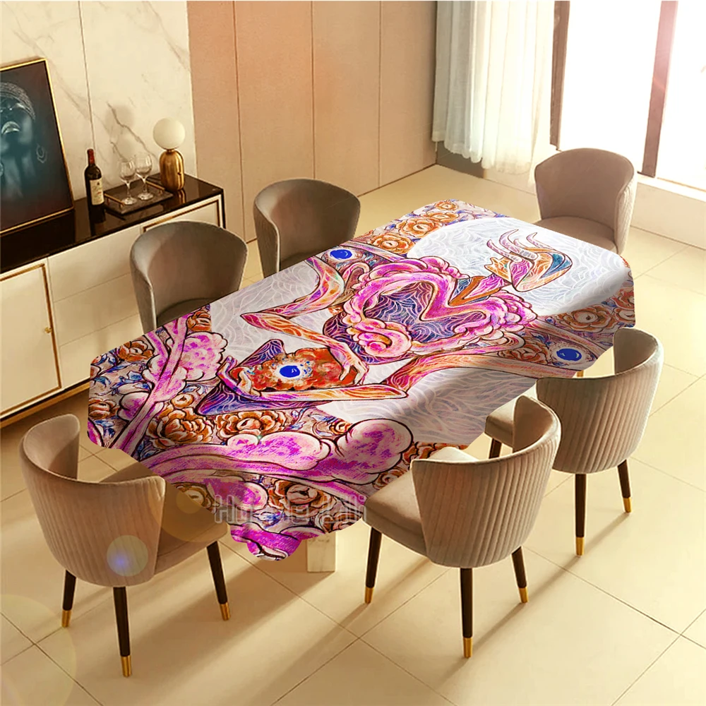 

Фигурки и создания Фэнтези с идеями для красочных скатертей и креативного домашнего декора