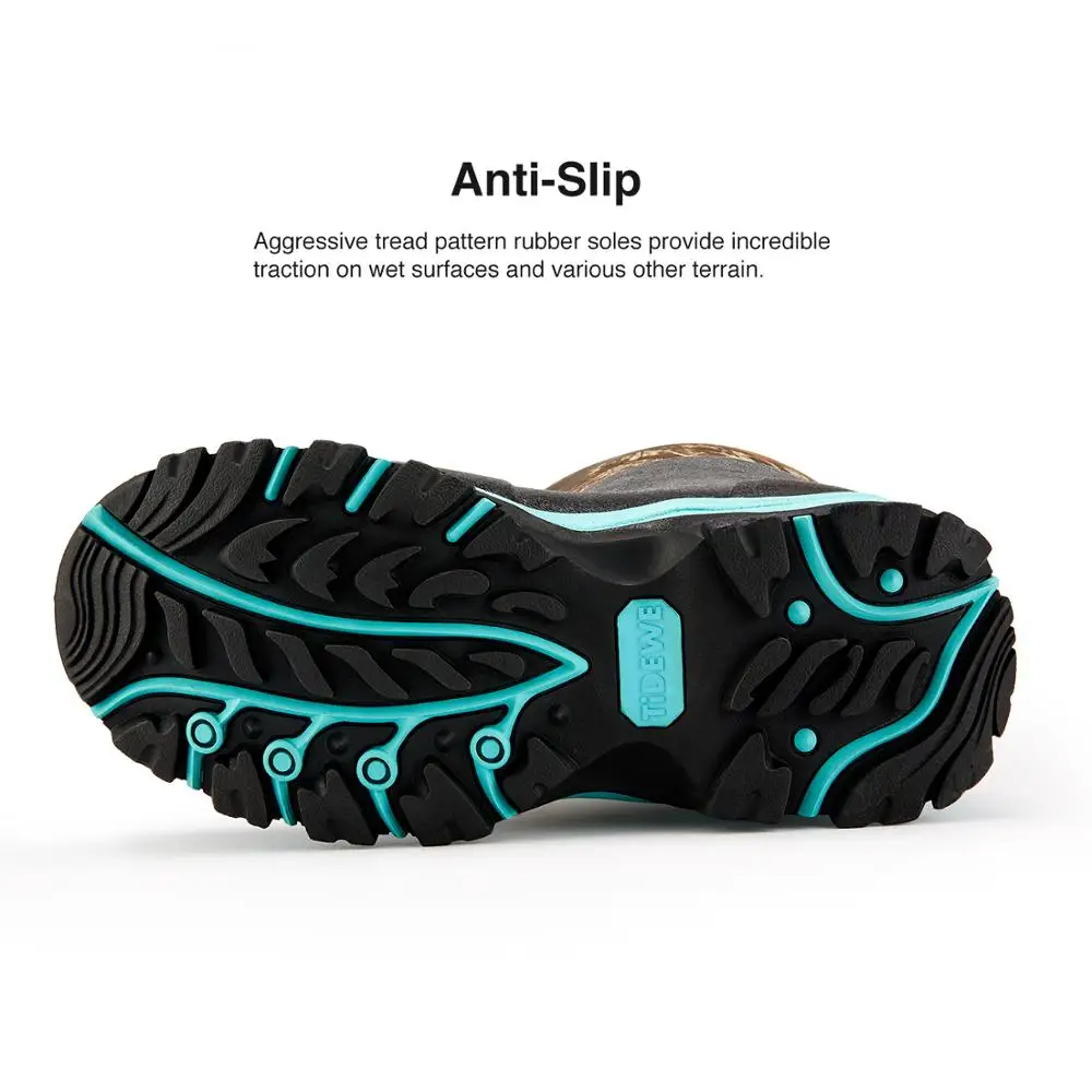 TideWe прочные и водонепроницаемые женские охотничьи сапоги 38 см камуфляжные