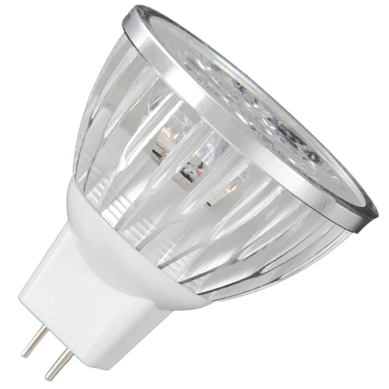 

4W Dimmable MR16 LED Bulb/3200K Warm White LED Spotlight/50 Watt Equivalent Bi Pin GU5.3 Base/330 Lumen 60 Degree Beam Angle For