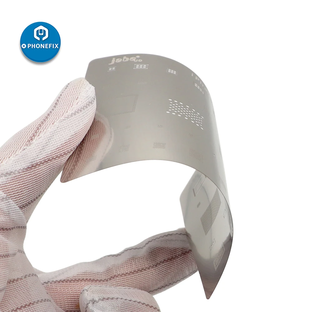 Трафарет для реболлинга BGA 15 шт./лот стальная сетка Оловянная посадочная iPhone 6-11 Pro