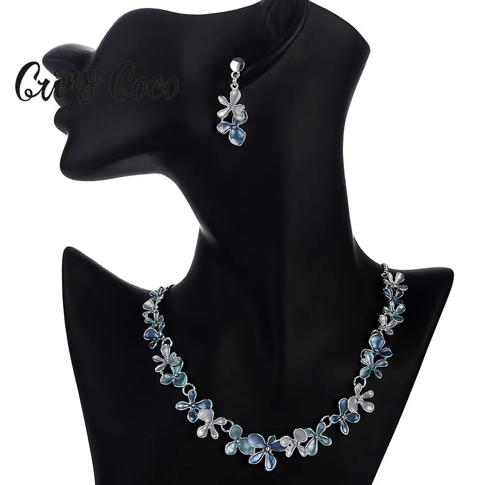 Cring Coco 2020 Новые поступления ожерелья с цветами для женщин на вечерние ринку