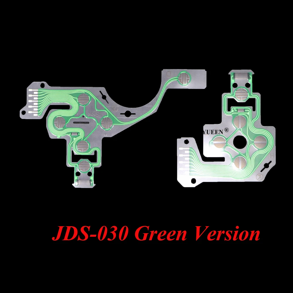 JDS-030 IVYUEEN замена кнопок ленточная печатная плата для PS4 Dualshock 4 Pro тонкая проводящая пленка для контроллера пленка клавиатура гибкий кабель PCB - Цвет: JDS-030