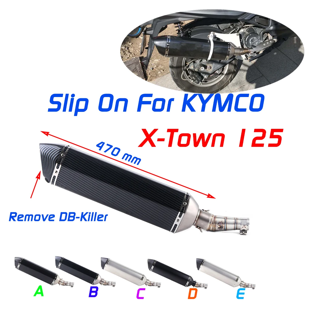 

Slip On for Kymco Xtown125 x town 125 Exhaust Muffler Escape
