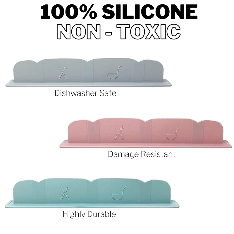 Silicone Sink Water Splash Guard for Kitchen &amp Bathroom - Easy to Clean Install Gadget Modern Design | Дом и сад