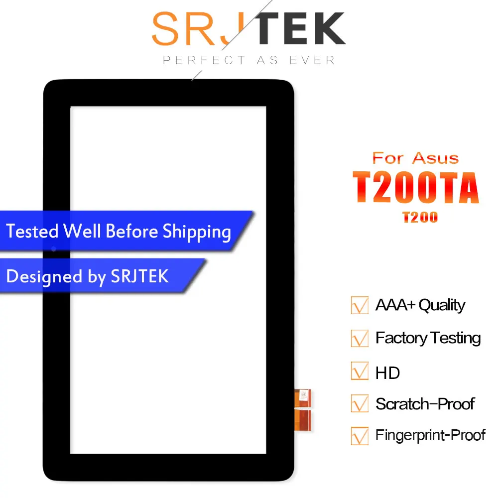 

11.6" Touch Screen For Asus Transformer Book T200TA T200 Touchscreen Panel Digitizer Sensor Tablet PC Replacement Parts for T200