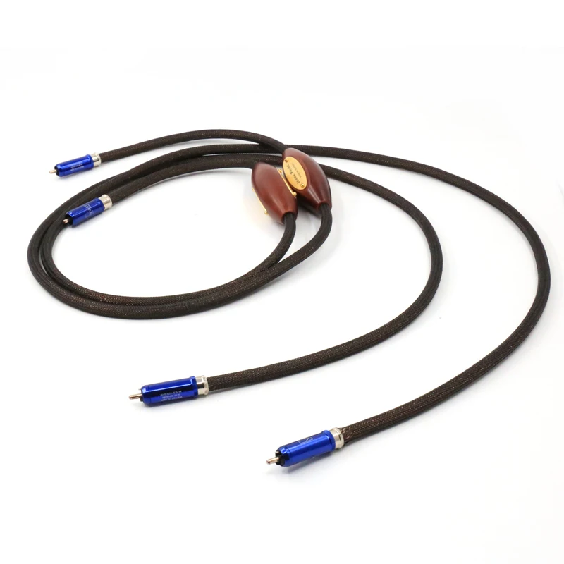 HIFI Audio RCA Cable Jorma Design Statement Interconnect with WBT-0110Ag Connector Plug | Электроника