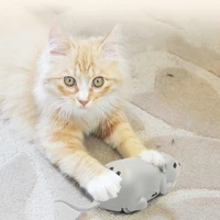 smart sensing mouse cat toys electric interactive toys for cats usb charging cat accessories for pet dogs game play toy
