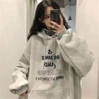 salt cashmere thickened sweater womens 2021 autumn winter japanese ancient loose korean hooded lazy coat
