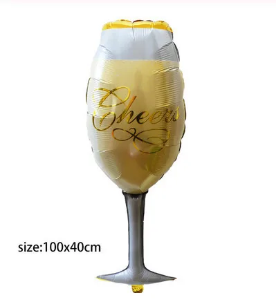 1pcs cup 1 комплект 16 дюймов розовое золото буквы "Bride to be" воздушных шаров в форме сердца воздушные шары из фольги курица декорации на свадьбу, вечеринку принадлежности для вечеринки-девичника - Цвет: 1pcs cup