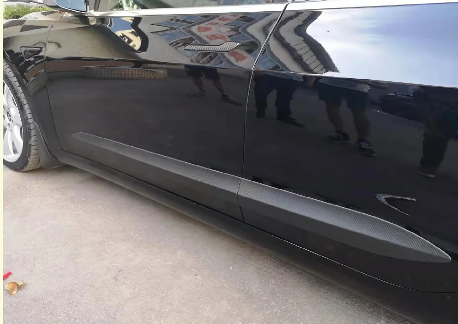 Накладка на дверь из углеродного волокна для кузова автомобиля декоративная