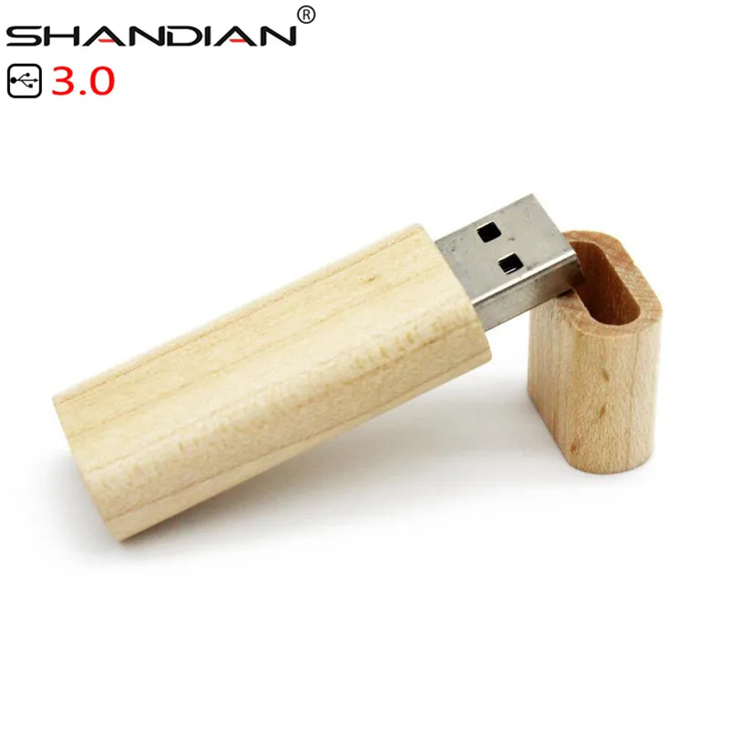 USB флеш накопитель SHANDIAN деревянный 4/16/32/64 ГБ usb 3 0|USB флэш-накопители| |