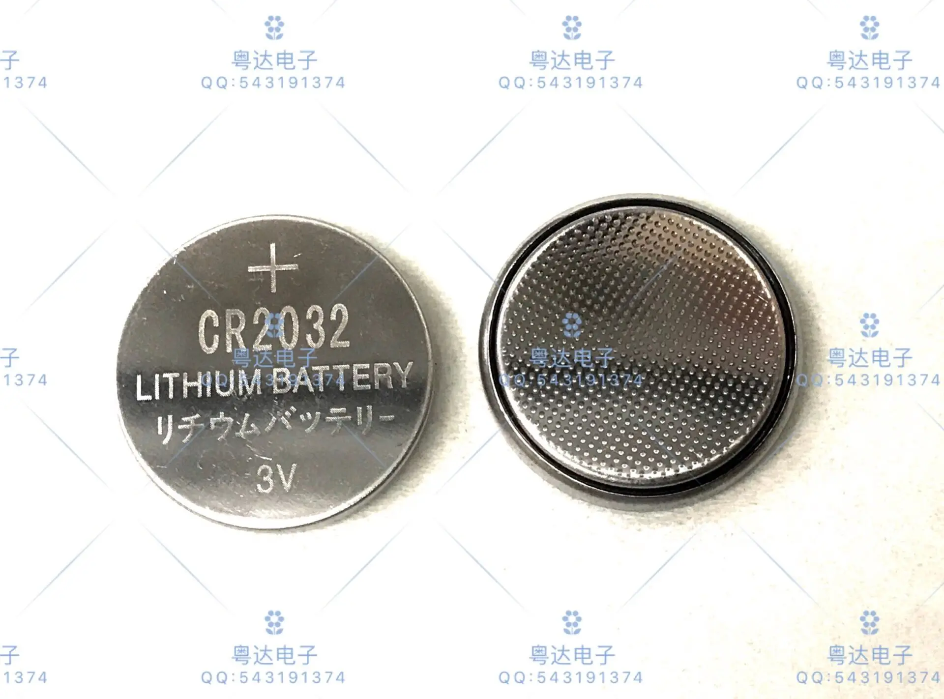 100% новый и оригинальный CR2032 3V литиевая батарея| |