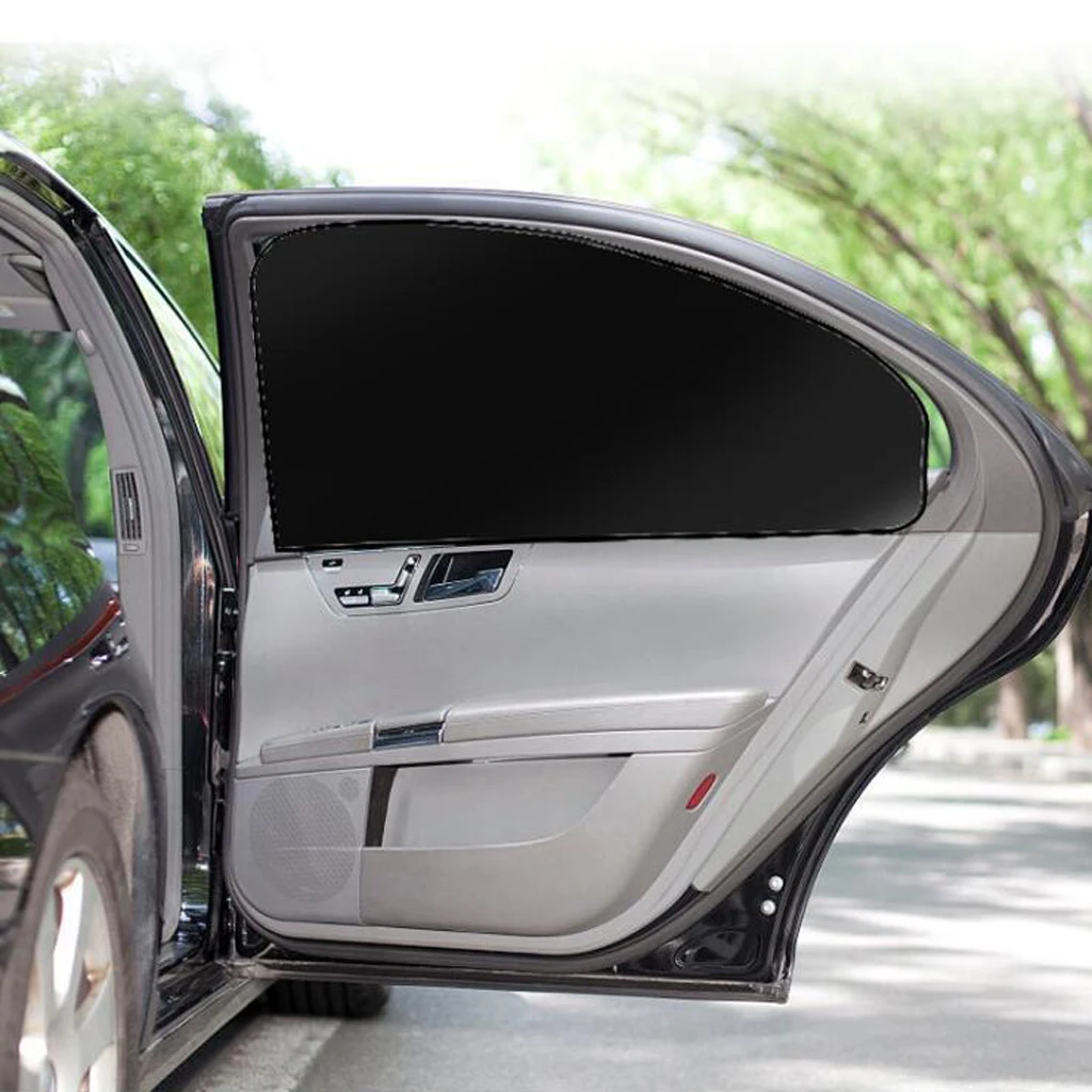 

2 Pcs Car Window Cover Sunshade Curtain UV Protection Shield Sunshade Shield Side Window Protector Auto Car Accessories