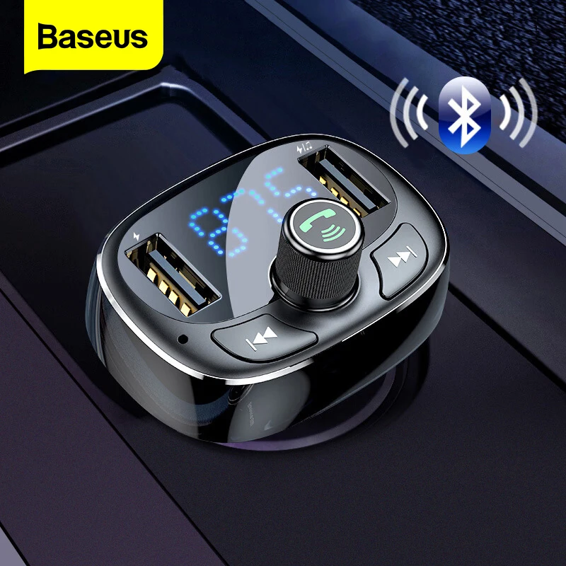 FM трансмиттер Baseus с Bluetooth 4 2 и mp3 плеером|FM-трансмиттеры| |