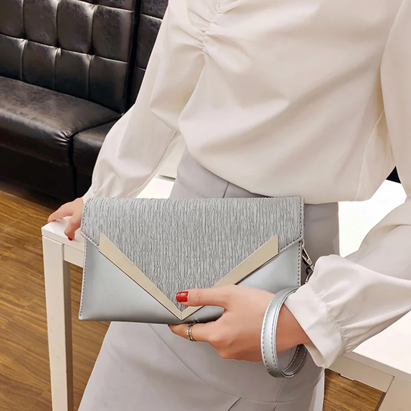 Женская Роскошная Сумка-клатч из искусственной кожи модная дизайнерская женская