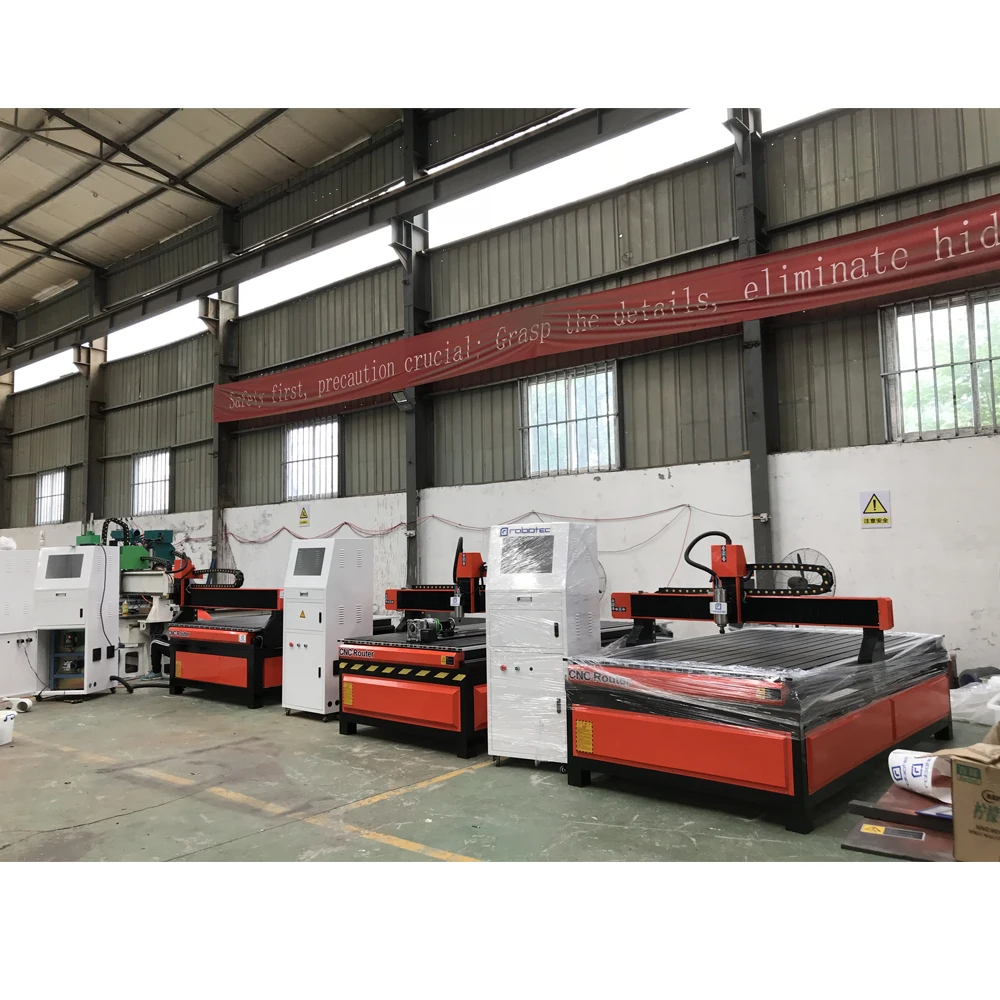 Китайский фрезерный станок с ЧПУ 1224 4-осевой 2 шпиндель водяным охлаждением 1200*2400