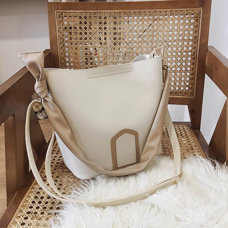 

2020 новые модные панельные сумки-ведро для женщин из искусственной кожи сумки через плечо Sac A Main Femme сумка на плечо роскошные дизайнерские су...