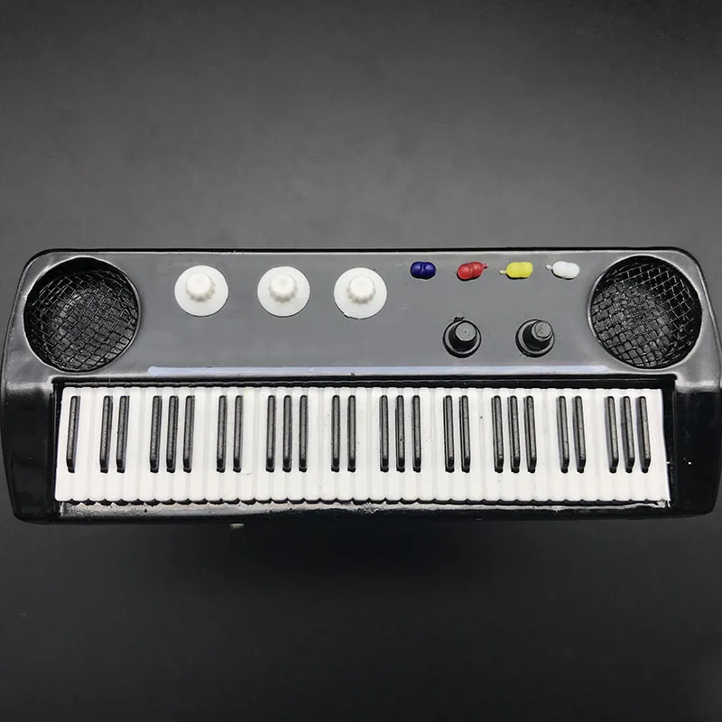 Электрический мини клавиатура Миниатюрная модель электрическое фортепиано с
