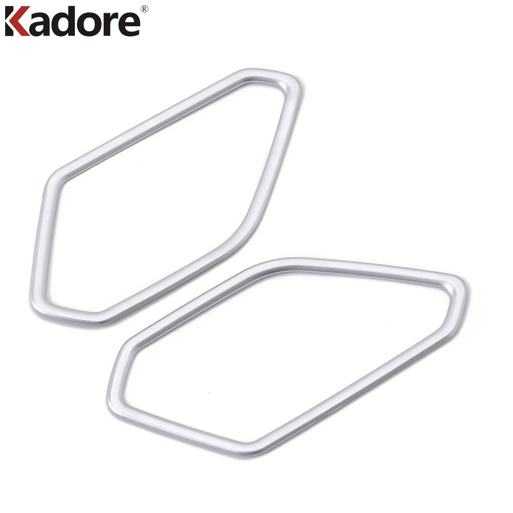 Матовая звуковая Крышка для внутренней боковой двери Volkswagen VW Tiguan 2017 2018 ABS декоративные аксессуары|Лепнина