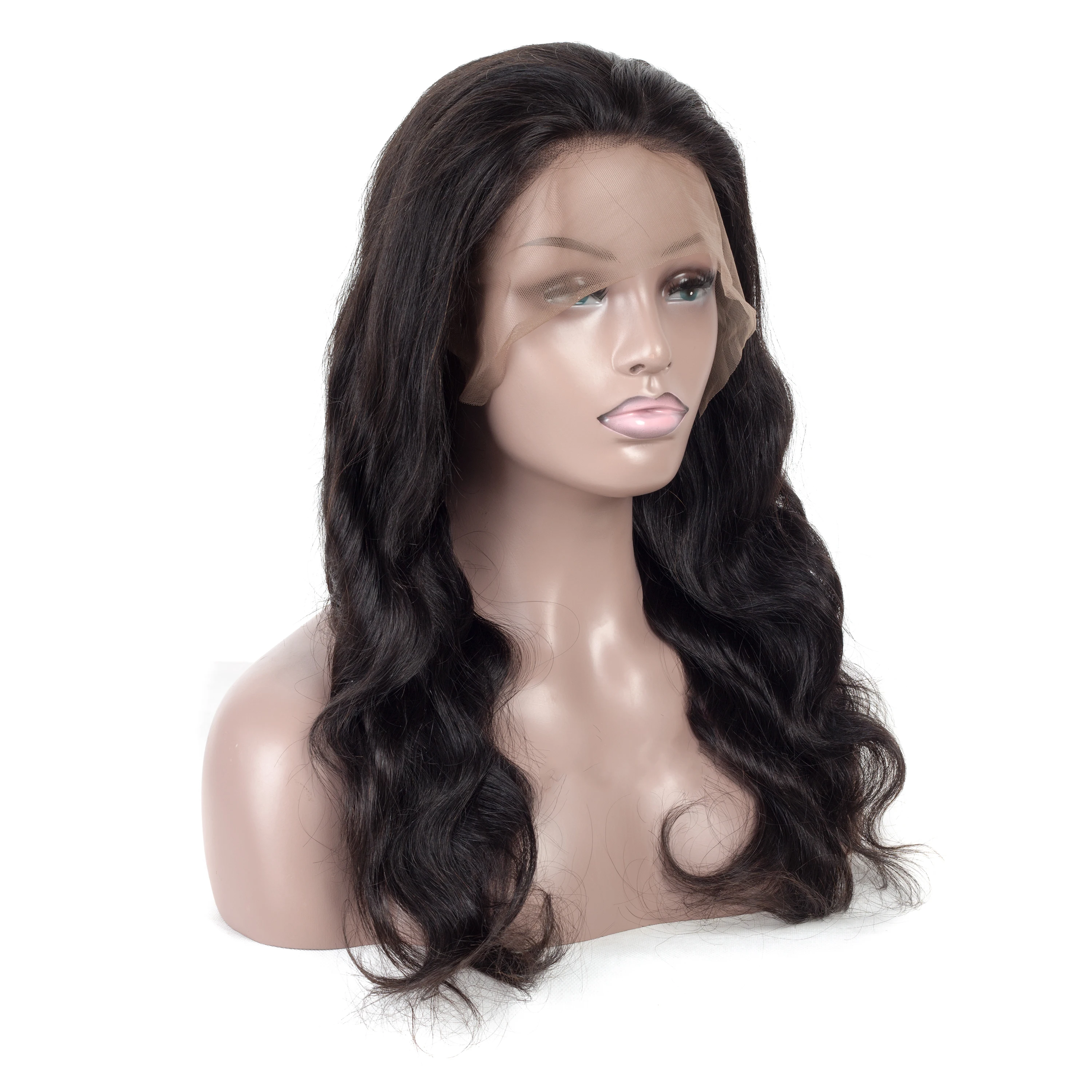 Парики из человеческих волос на сетке спереди для чернокожих женщин