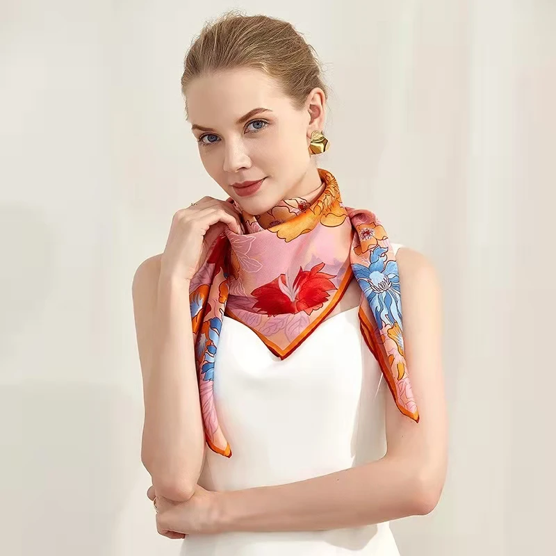 

Warmpaca 100% pure silk ladies' scarf