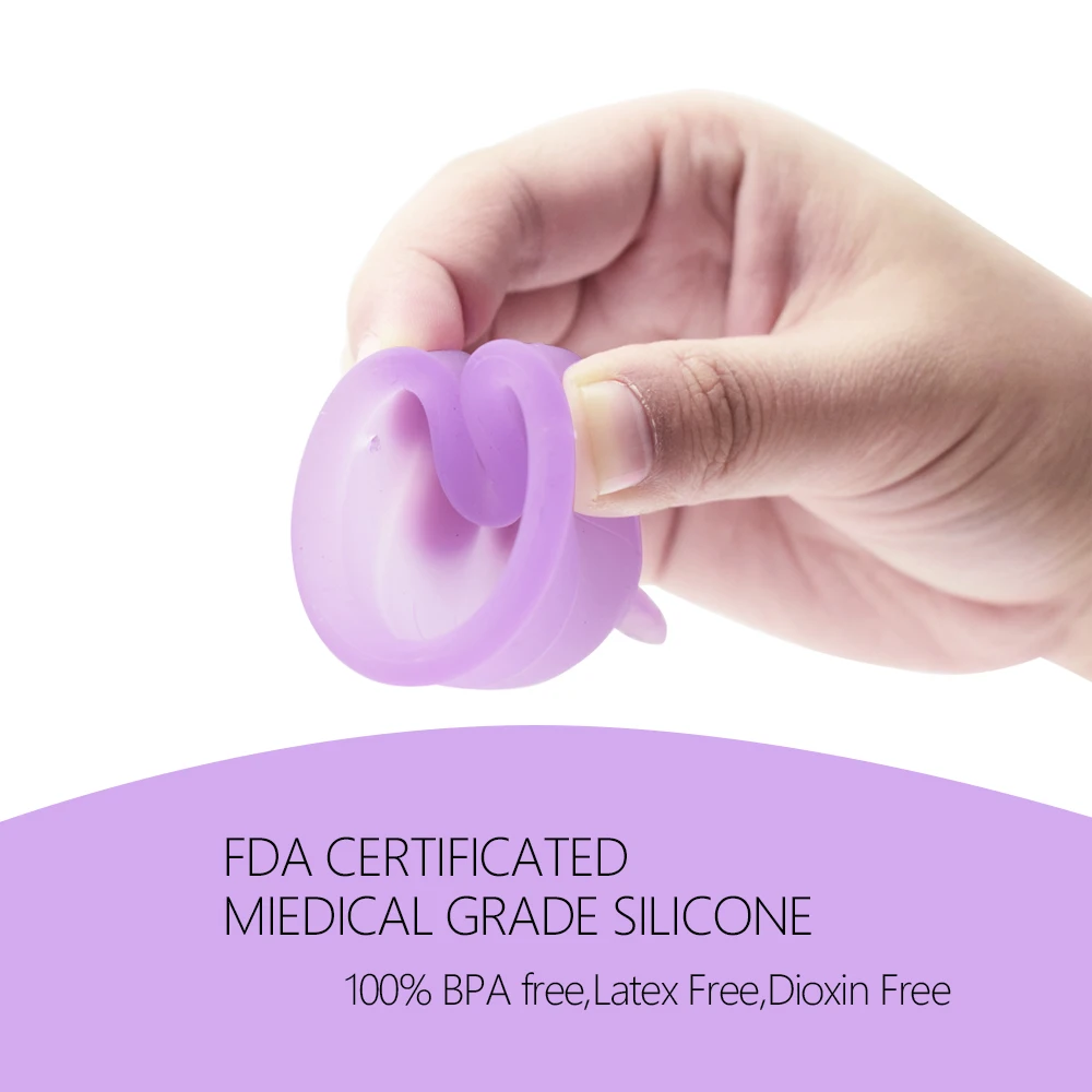 Разноцветная менструальная чаша 100% для женской гигиены женщин с чистящей щеткой