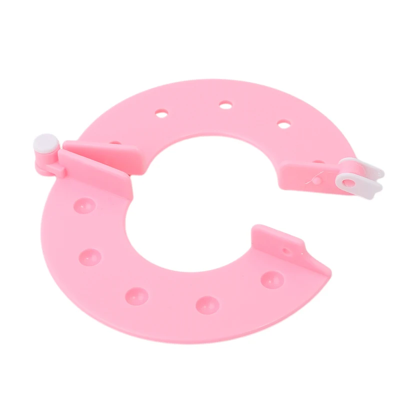 

4 Sizes/Set Plastic Pom Poms Maker Fluff Ball Weaver Needle Knitting Wool Tool Yarn Kit Tools Sewing Tools Accessories