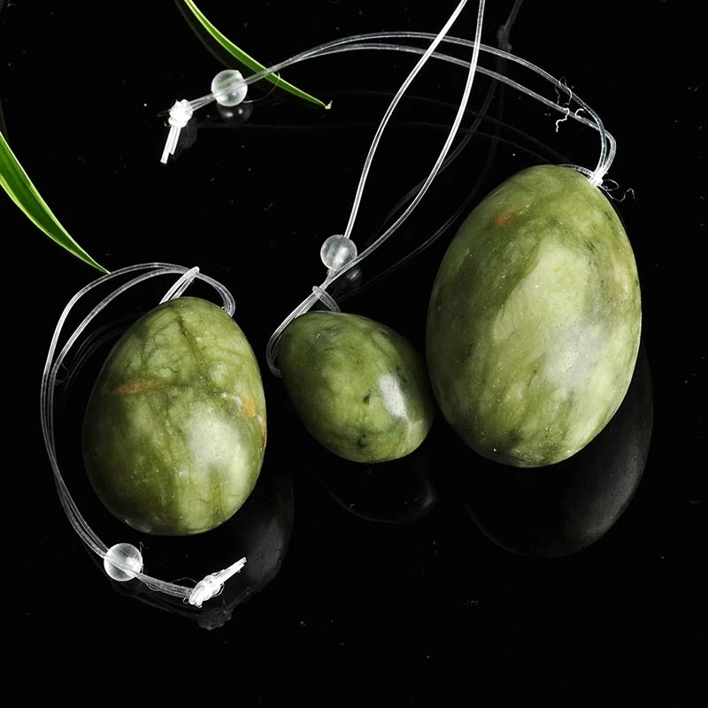 3 шт./компл. зеленый кварц Yoni нефритовый женский кигель тренажер массажер