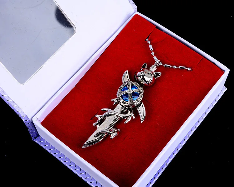 Kateyo Hitman Reborn Vongola Yamamoto Takeshi Tsuna, аксессуары для косплея, ожерелье, мини-меч, оружие, подвеска, подарок в коробке