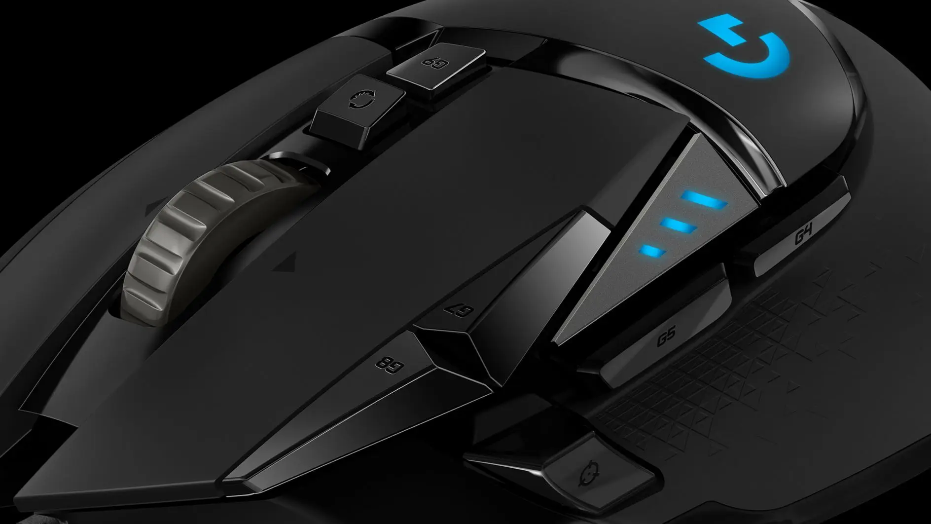 Технология logitech G502 HERO Engine с 16000 dpi, высокопроизводительная игровая мышь HERO, программируемая, настраиваемая, LIGHTSYNC, RGB, для мыши, геймера