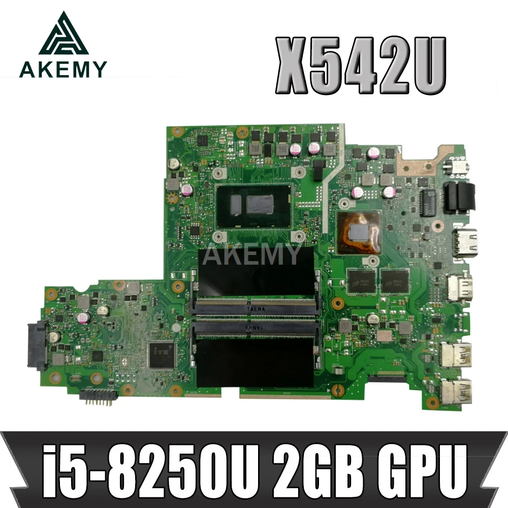 Для For Asus X542U X542UR X542UQR X542UQ X542UN X542URR материнская плата для ноутбука Mianboard 100% тестовая