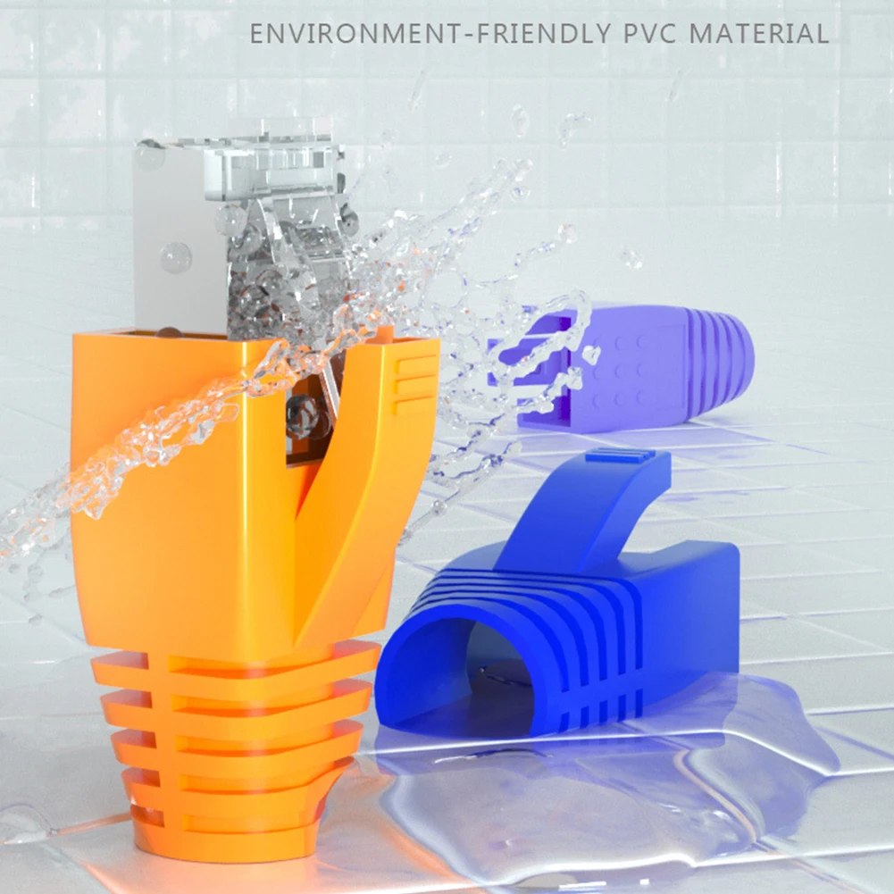 10-50 шт. колпачки для кабеля Ethernet RJ45 | Компьютеры и офис