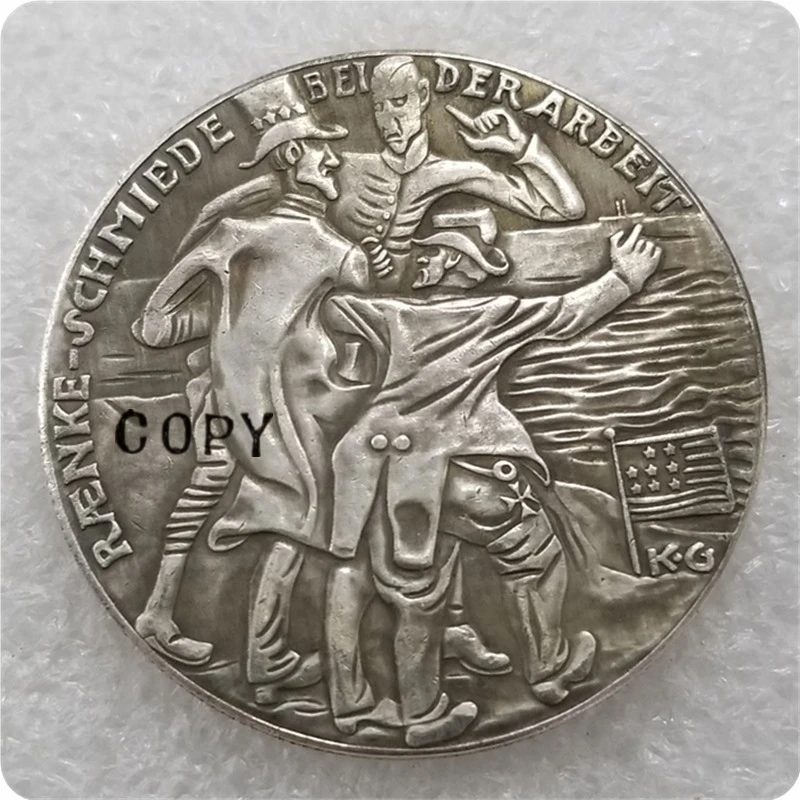 Type #3_1916 Karl Goetz Germany Copy Coin | Non-currency Coins