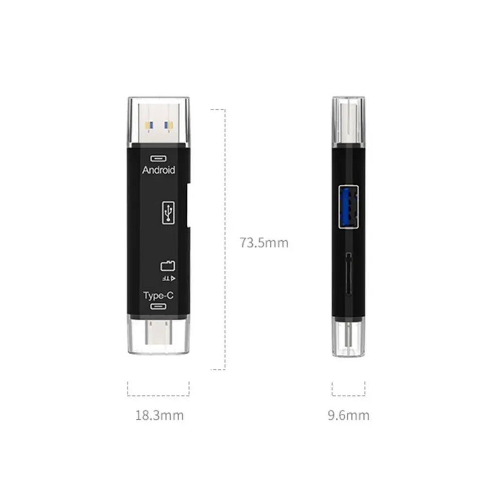 

USB Stick Reader Type C Micro SD USB OTG Card Adapter 3 In 1 USB-C Flash Stick TF Read For Android Mobile Phone PC Mac