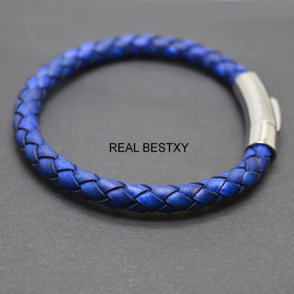 Браслет из натуральной кожи с гравировкой логотипа для мужчин и женщин |