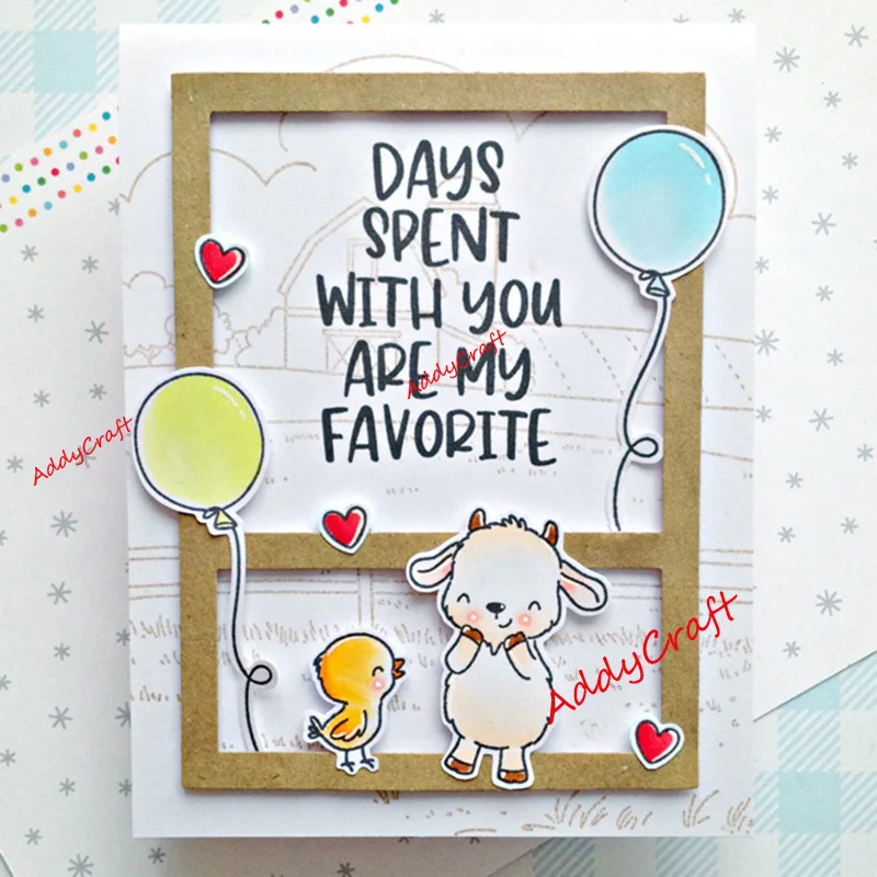 Письмо прозрачные наклейки и металлический Трафаретный вырубной штамп для