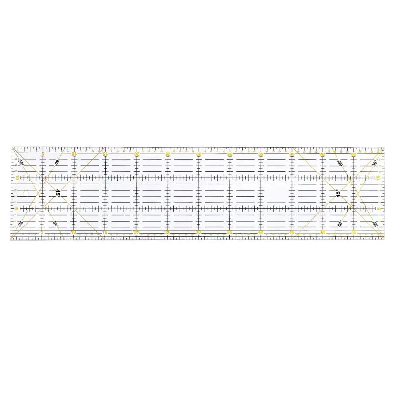 

3pcs Clear Quilting Yardstick Rulers Patchwork Sewing Ruler Cutting Tool Set Craft DIY 28TC