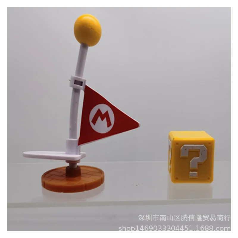 

12 PCS/set Super MARIE brothers princess yoshi dinosaur game figure ornaments car accessories toy for children