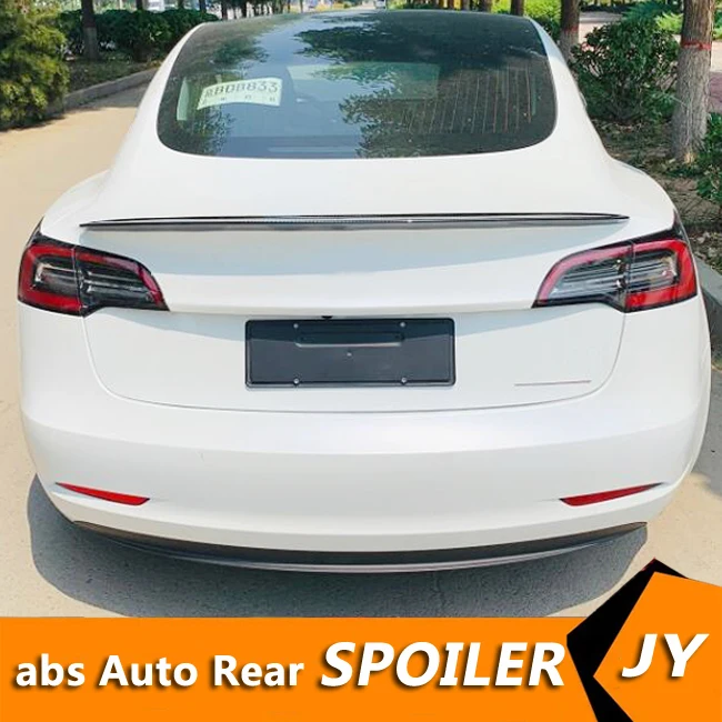 

Спойлер для Tesla mode 3, спойлер из углеродного волокна 2012-2018 P4 JKS, стильный спойлер для Tesla model 3