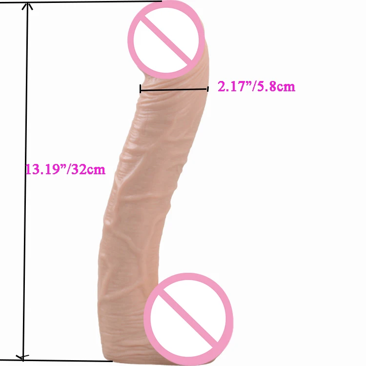 Большой фаллоимитатор ICEPOINT без вибратора на присоске большой код устройство для